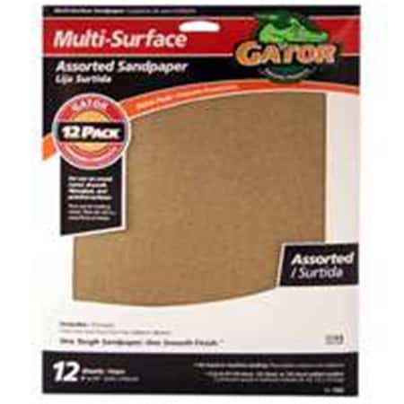 Gator Finishing 4445 Aluminum Oxide Grits 12 Pack 8035214